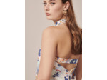 Robe Rebeka Bleu en Coton
