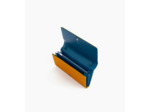 Pochette à rabat avec bandoulière amovible Emilie en cuir signature T