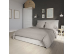 Housse de couette Influence Percale Fumée