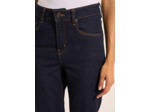 Jean droit taille haute cinq poches