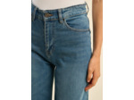 Jean flare à taille haute