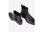 Bottines chelsea en cuir noires black