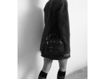 Petit sac à main Emilie en cuir effet croco