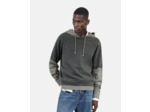 Pull a capuche bi-color middle grey / anthracite