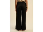 Pantalon large en satin
