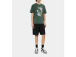 T-Shirt Manches Courtes Avec Print Skull Flowers forest