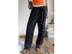 Pantalon Long En Tissu – Femme