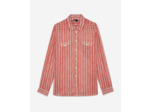 Chemise Imprimée red white
