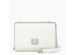 Petit sac bandoulière Eva en cuir grain caviar