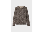 Pull col rond léopard - JACQUEMINE