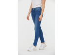 Denim slim fit effet push up , jambes ajustées, taille medium haute