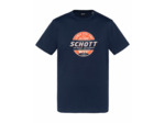 T-shirt imprimé à col rond SCHOTT TSUSTOUR