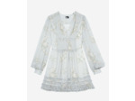 Robe courte a manches longues blue