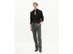 Chemise en jacquard léopard noire black
