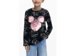 T-Shirt À Manches Longues En Maille – Fille