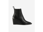 Bottines Western En Cuir Noir black