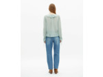 Top manche longue a noeud blue/green