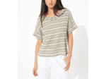 Blouse rayure noire