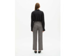 Pantalon droit avec revers grey