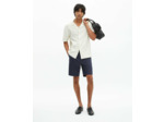 Short a taille elastique navy