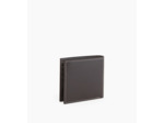 Porte cartes horizontal moyen modèle Léon en cuir lisse