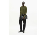 Pull col rond olive kaki