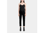 Jean Slim Noir black washed