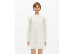 Robe en dentelles ecru