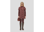 Robe Rory Bordeaux en Polyester