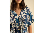 Robe courte imprimé tropical