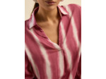 Top fluide à rayures tie and dye