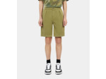 Short Cargo Kaki En Coton Et Lin wood kaki