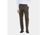 Pantalon De Costume En Laine Mélangée Marron brown