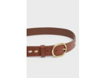 Ceinture en cuir avec clous - ELVIS