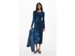 Robe À Manches Longues En Maille – Femme