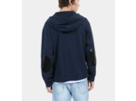 Sweatshirt À Capuche Blason Bleu dark blue