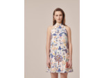 Robe Rebeka Bleu en Coton