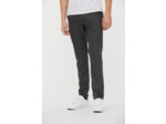 Chino slim, taille medium bas, matière micro carreaux