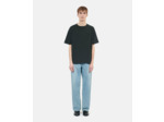 T-Shirt Noir Logo black washed