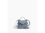Petit sac à main double rabat Emilie en cuir signature T