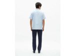 Chemise a manches courtes col classique sky