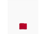 Porte monnaie zippé Charlotte en cuir lisse
