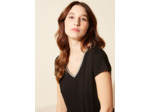 Tee-shirt col V manches courtes