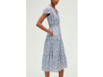 Robe longue cintrée à fleurs - PHILBERTA