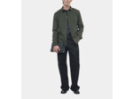 Chemise en popeline kaki dark green