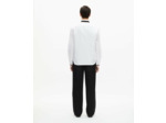Chemise a manches longues col officier white