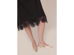 Robe Roy Noir en Viscose