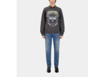 Sweatshirt Avec Print Papillon Devant carbone