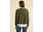 Pull col bateau 100% cachemire
