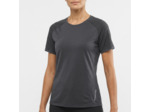 Outline Ss Tee Deep Black